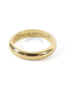 Cartier 18K Yellow Gold 4mm 1895 Wedding Band - 58