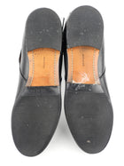 Celine Black Brushed Leather Block Heel Jodhpur Boots - 38