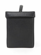 Chanel Black GHW Vintage Grained Leather CC Vintage Box Vanity Bag