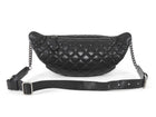 Chanel Black Quilted Lambskin Banane Waist Bag Fanny Pack