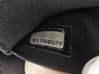 Chanel 2021 Black Quilted Caviar Leather Handle With Care Round Vanity Case Mini Bag
