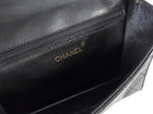 Chanel Black 2006 Vintage Quilted Lambskin Tassel Flap Chain Bag