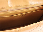 Chanel Camel Beige Vintage 1997 CC Quilted Medium Shoulder Bag