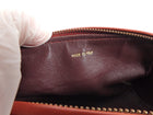 Chanel Burnt Orange Vintage 1986 Leather CC Tassel Chain Barrel Bag