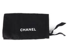 Chanel Gold Metallic Leather Cap Toe CC Ballet Flats - 35.5