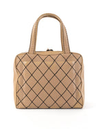Chanel Beige Vintage 2000 Calfskin Wild Stitch Bag
