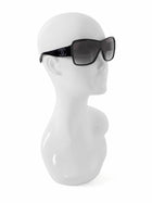 Chanel Black Embroidered CC Logo Acetate Sunglasses 5449A