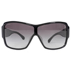 Chanel Black Embroidered CC Logo Acetate Sunglasses 5449A