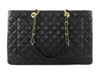 Chanel Black Caviar Leather GST XL Grand Shopping Tote GHW