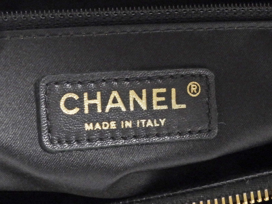 Chanel Black Caviar Leather GST XL Grand Shopping Tote GHW
