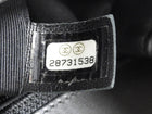 Chanel Black Calfskin and Patent Medium Chain Medium Flap Bag