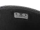 Chanel Black Caviar Quilted Leather Flap Card Holder Wallet