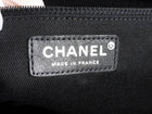Chanel Black Caviar Quilted Leather Large CC Clutch Bag