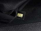 Chanel Black Caviar Quilted Leather Large CC Clutch Bag