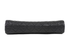 Chanel Black Caviar Quilted Leather Large CC Clutch Bag