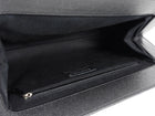 Chanel Black Caviar Quilted Leather Large CC Clutch Bag