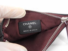 Chanel Black Quilted Caviar Leather Small O Case Small Zip Pouch