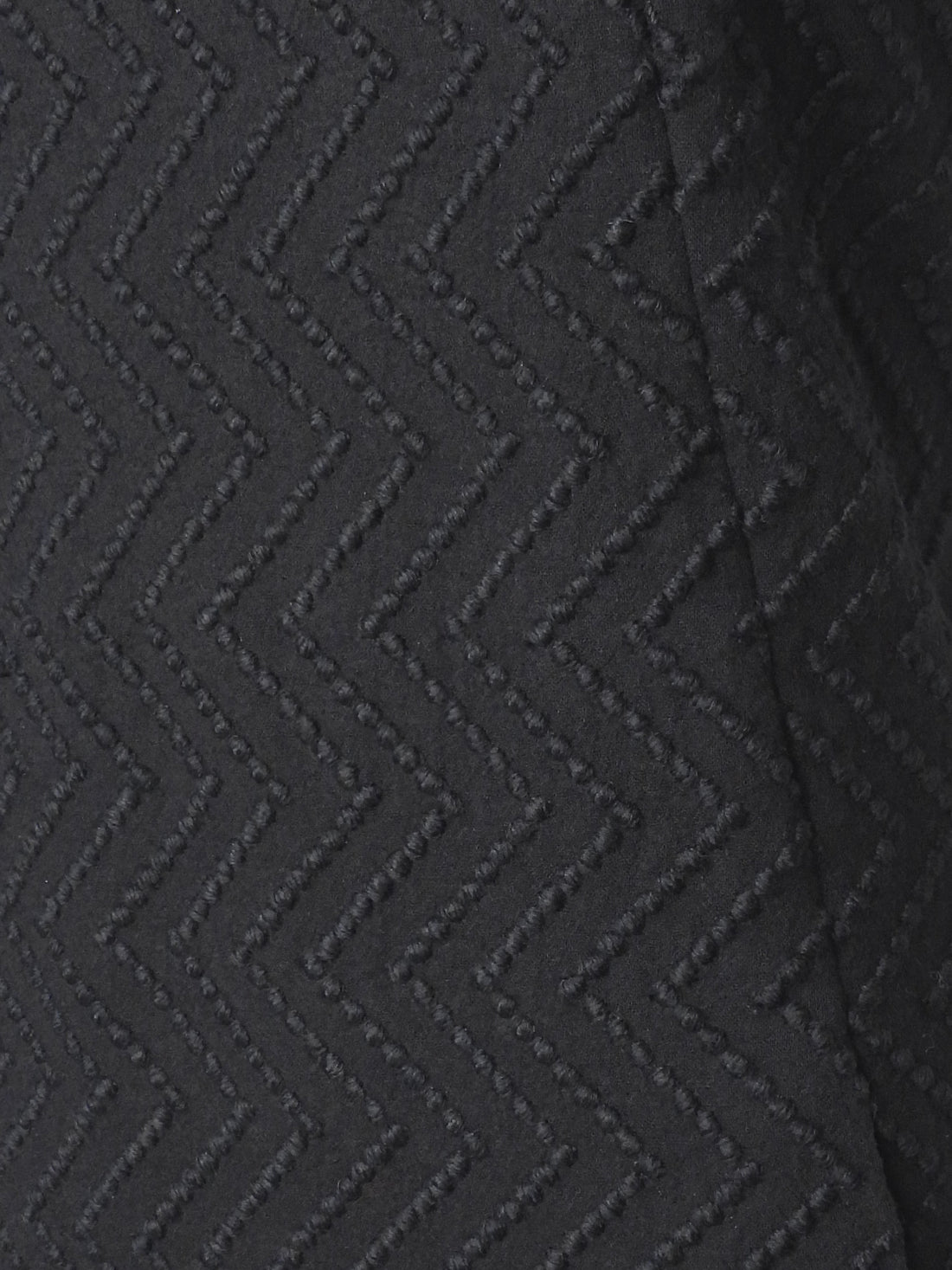 Chanel Black 09A Wool Embroidered Mini Shift Dress - 42 / M