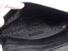 Chanel Black Vintage 2002 Chocolate Bar East West CC Shoulder Bag