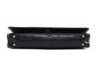 Chanel Black Vintage 2002 Chocolate Bar East West CC Shoulder Bag