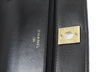Chanel Black Quilted Lambskin Trendy Wallet on Chain GHW