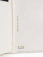 Chanel Black Lambskin Quilted Book Card Holder on Chain