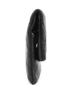 Chanel Black Quilted Lambskin Beauty Foldover Clutch Bag