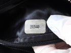 Chanel Black Vintage 1991 Caviar Quilted CC Medium Flap Front Chain Camera Bag