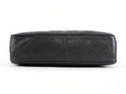 Chanel Black Vintage 1994 Lambskin Leather Quilted Flap Front Tassel Camera Bag