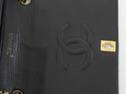 Chanel Black Vintage 1989 Classic Medium Full Flap Bag