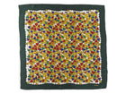 Chanel Dark Green Vintage 1980s Silk Gripoix Jewelry Scarf