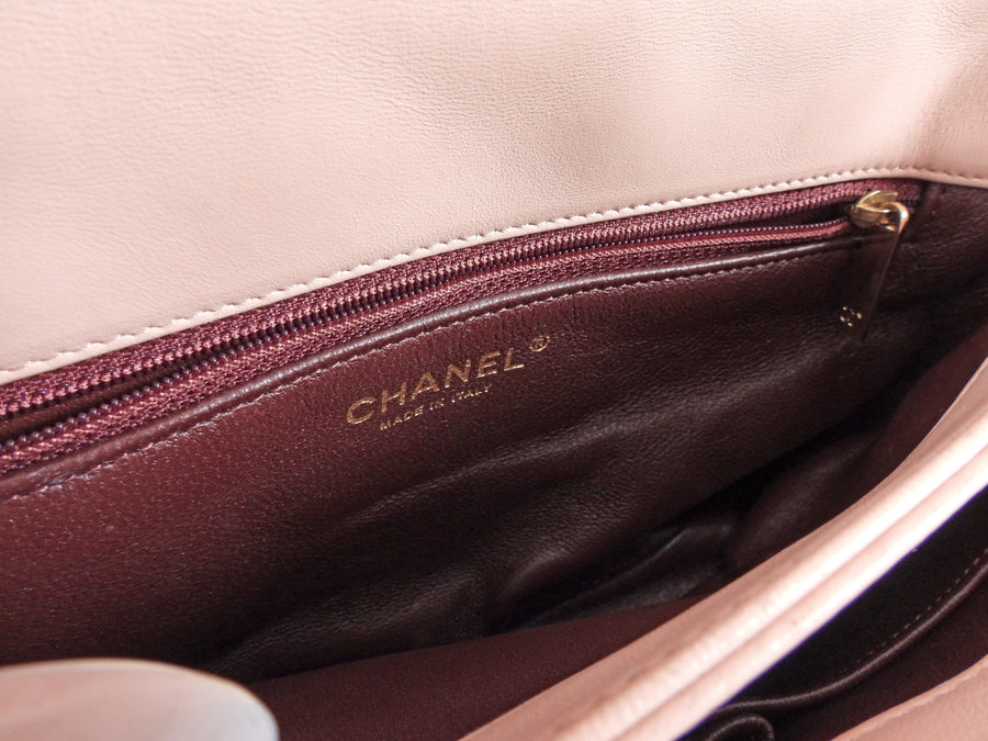 Chanel Pink Quilted Leather Trendy CC Medium Flap Bag