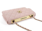 Chanel Pink Quilted Leather Trendy CC Medium Flap Bag