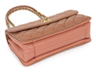 Chanel Quartz Brown Quilted Leather Daily Companion Medium Single Flap Bag