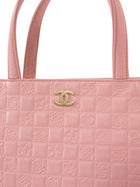 Chanel Pink Vintage 2003 Precious Symbols Lucky Charms Tote Bag