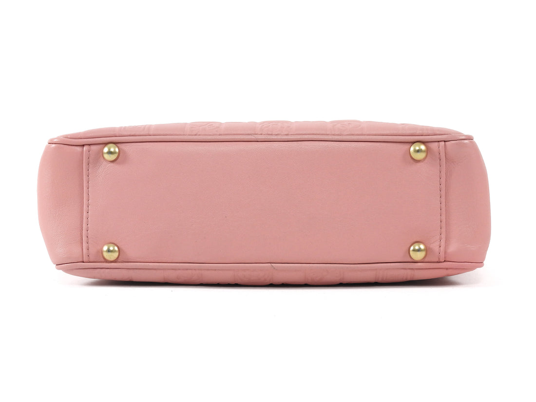 Chanel Pink Vintage 2003 Precious Symbols Lucky Charms Tote Bag