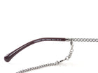 Chanel Silver Chain Link Gradient Lens Aviator Sunglasses with CC Chain 4242