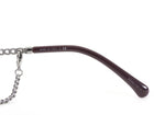 Chanel Silver Chain Link Gradient Lens Aviator Sunglasses with CC Chain 4242