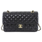 Chanel Black Caviar Leather Medium CC Classic Double Flap Bag GHW
