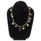Chanel 06A Faux Pearl, Resin and Enamel CC Charm Gold Tone Chain Necklace