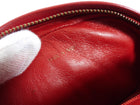 Chanel Red Vintage 1989 CC Oval Tassel Chain Mini Camera Bag