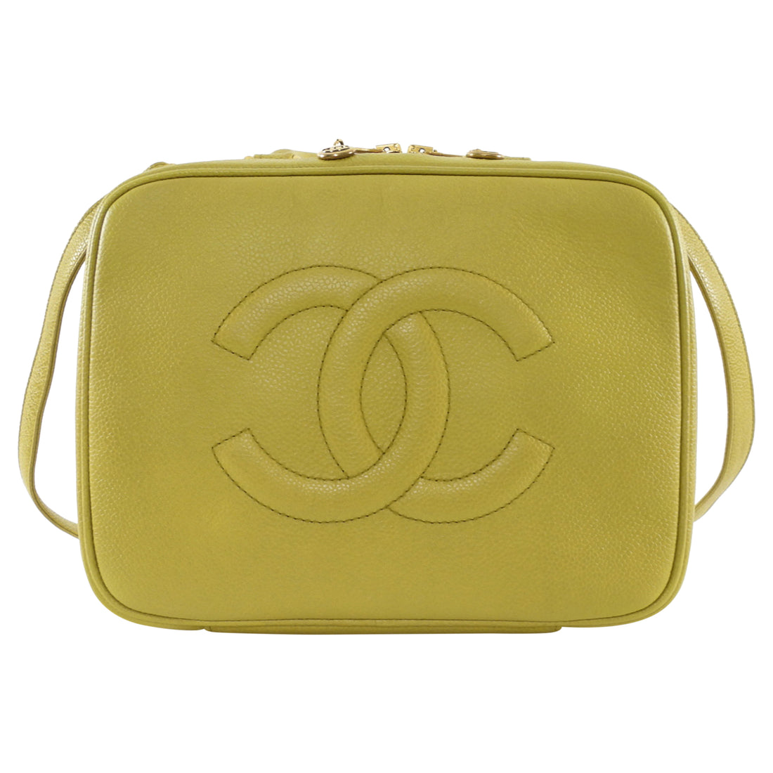 Chanel Vintage 1997 Caviar Timeless Vanity Case Bag
