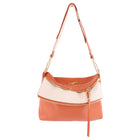 Chloe Orange Leather Vanessa Shoulder Bag