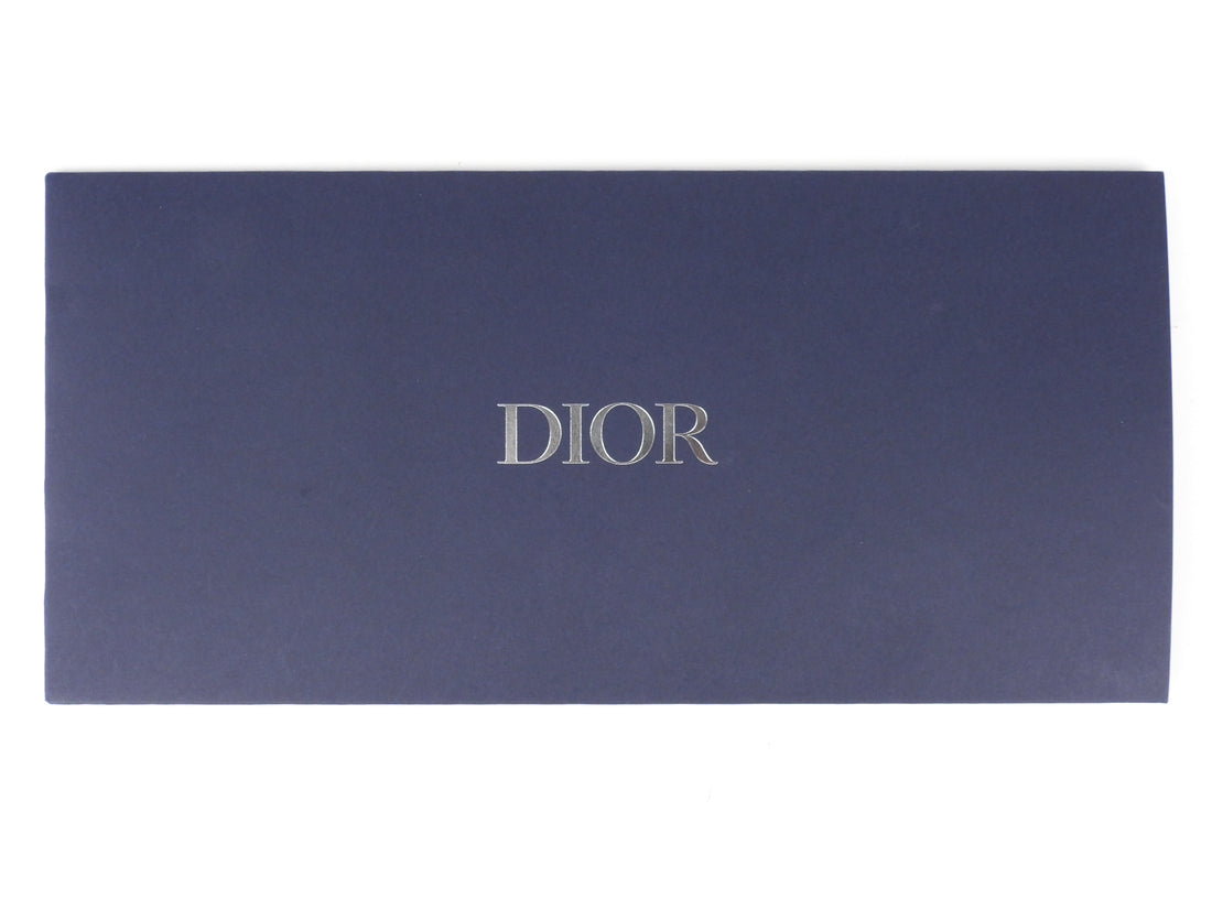 Christian Dior Oblique Monogram and Black Leather Two-Way Hard-Case Lock Handle Bag