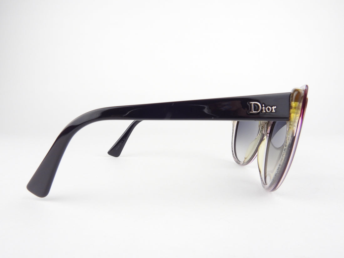 Christian Dior Purple Glisten Cat Eye Sunglasses