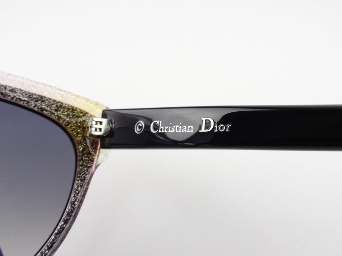 Christian Dior Purple Glisten Cat Eye Sunglasses