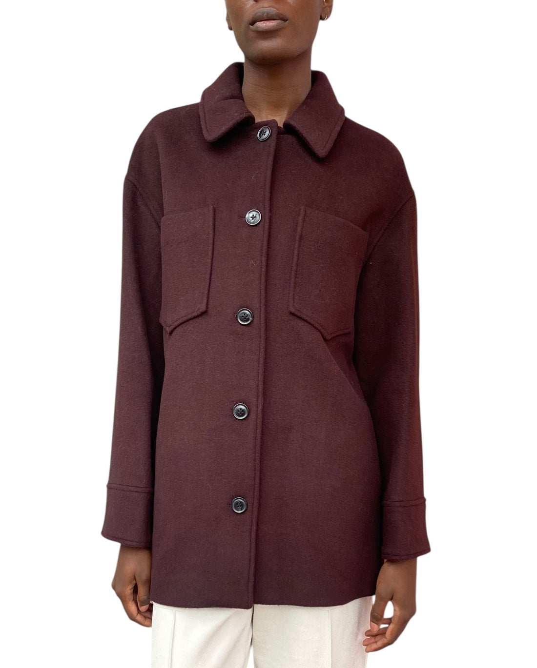 Samsøe Samsøe Plum Dione Overshirt Jacket - M
