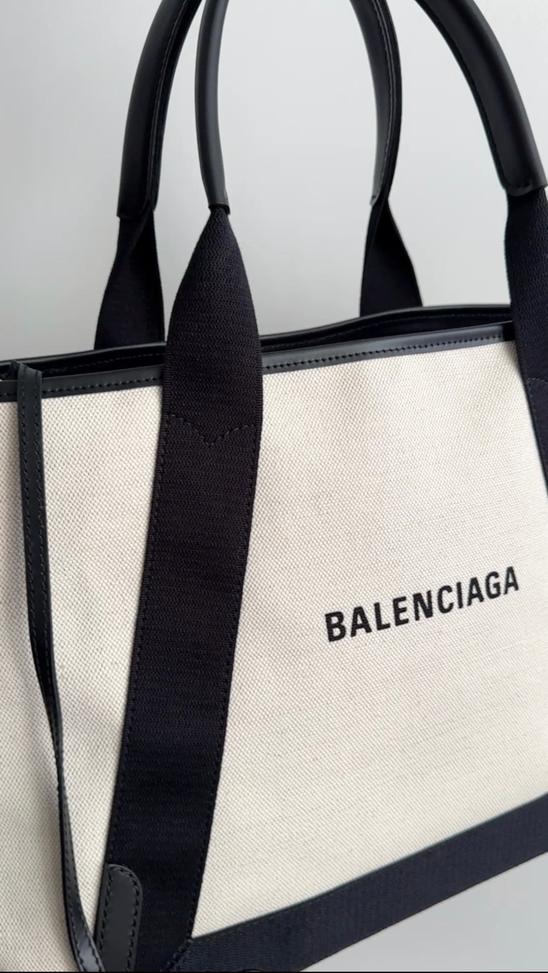 Balenciaga canvas bag small online