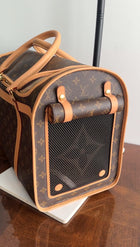 Louis Vuitton Monogram Sac Chien NM Pet Carrier Travel Bag 45