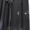 Chanel Black Lambskin Leather CC Classic Wallet on Chain SHW